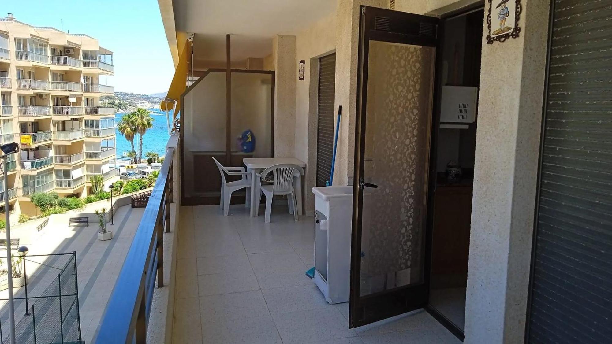 Bright Apartment In Calpe With Sea View And Shared Pool المظهر الخارجي الصورة