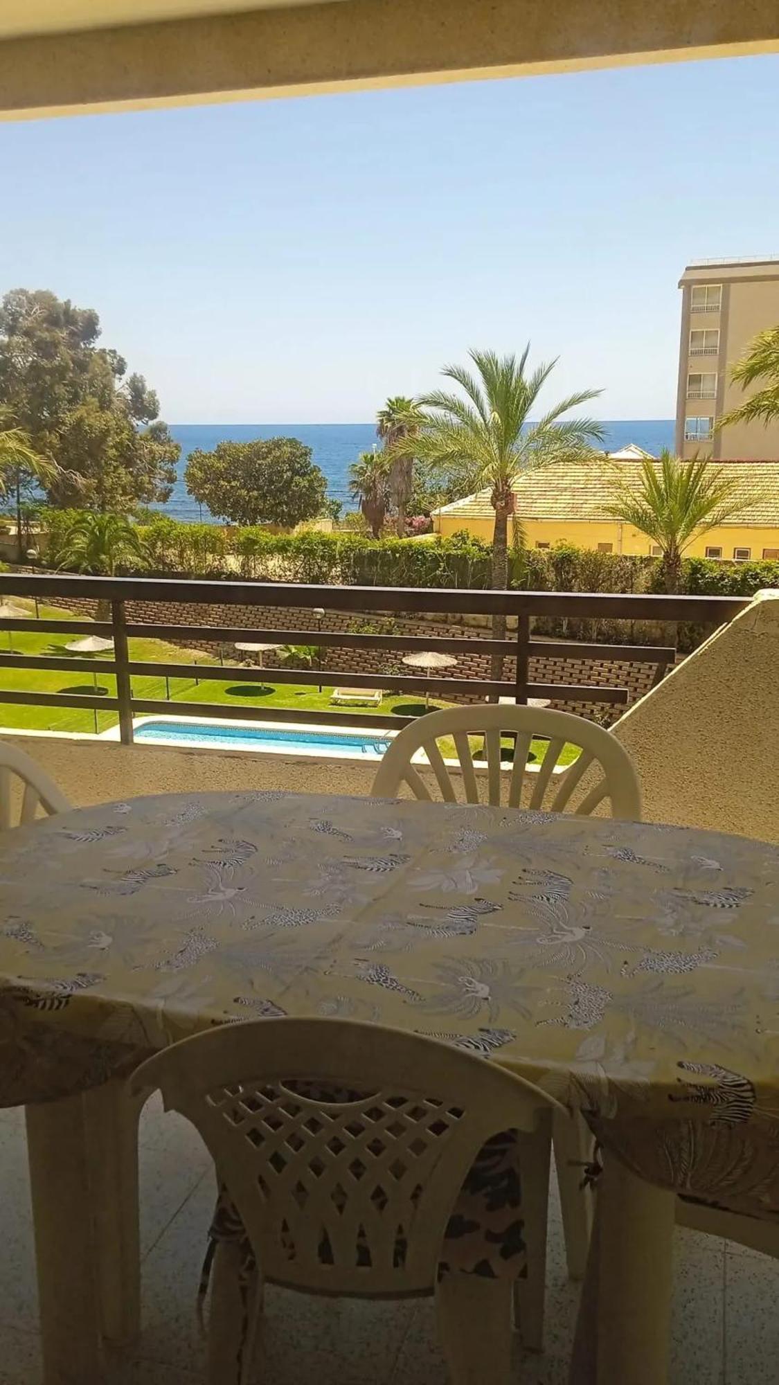 Bright Apartment In Calpe With Sea View And Shared Pool المظهر الخارجي الصورة