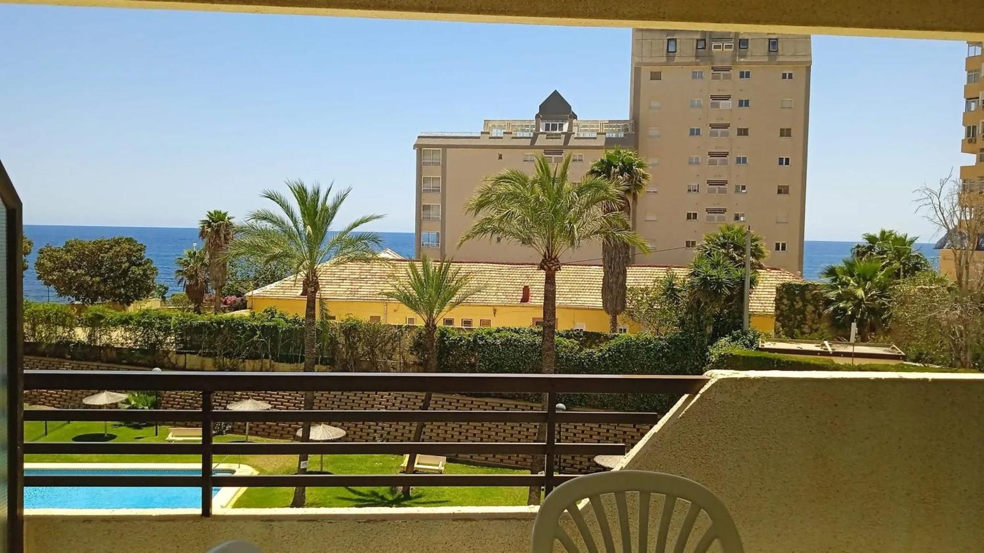 Bright Apartment In Calpe With Sea View And Shared Pool المظهر الخارجي الصورة